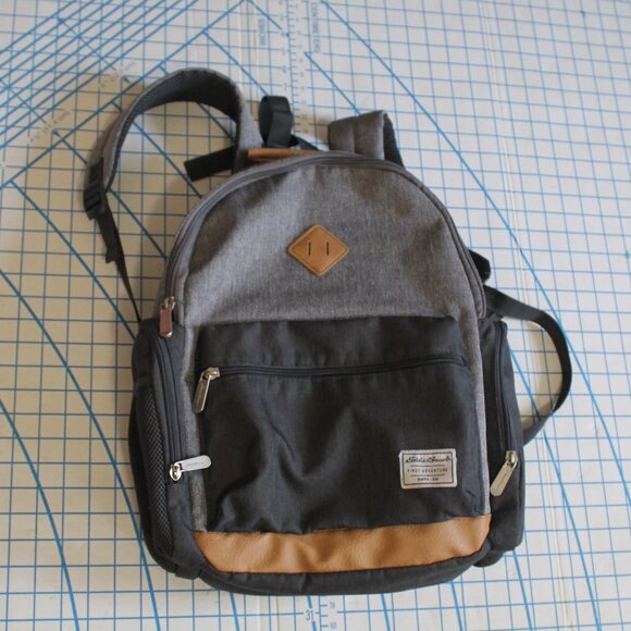 Eddie Bauer First Adventure Bridgeport Unisex Diaper Bag Backpack - Picture 1 of 13